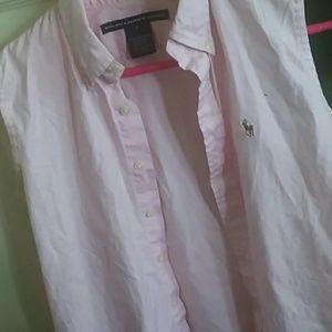 Polo no sleeve shìrt